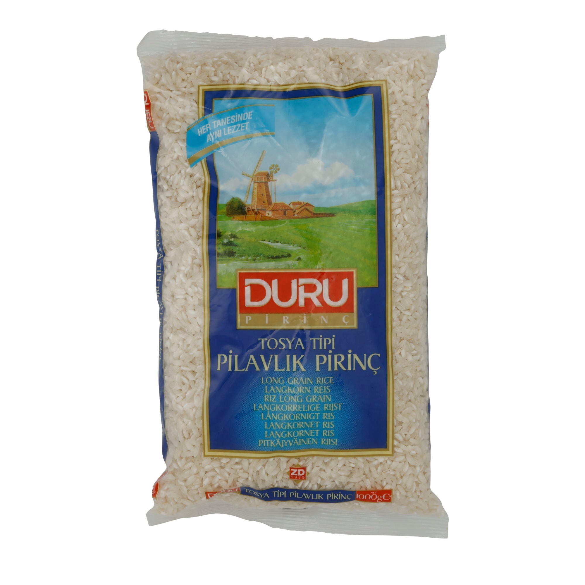 Reis Duru | Tosya Pilavlık Pirnic | Langkorn, für perfekten Pilaw | 1000 g DURU